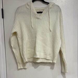 Lucky Brand Off-White V-Neck Sweater